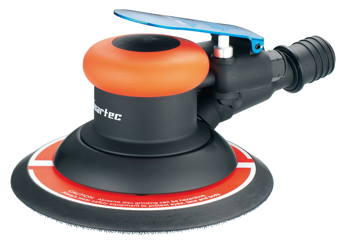 6" Air Random Orbital Sander 9.5mm Orbit Central Vacuum | WS-1051CR-6H - Soartec® Industrial Tools