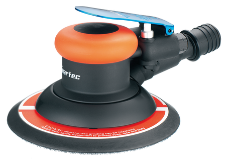 6" Air Random Orbital Sander 9.5mm Orbit Central Vacuum | WS-1051CR-6H - Soartec® Industrial Tools