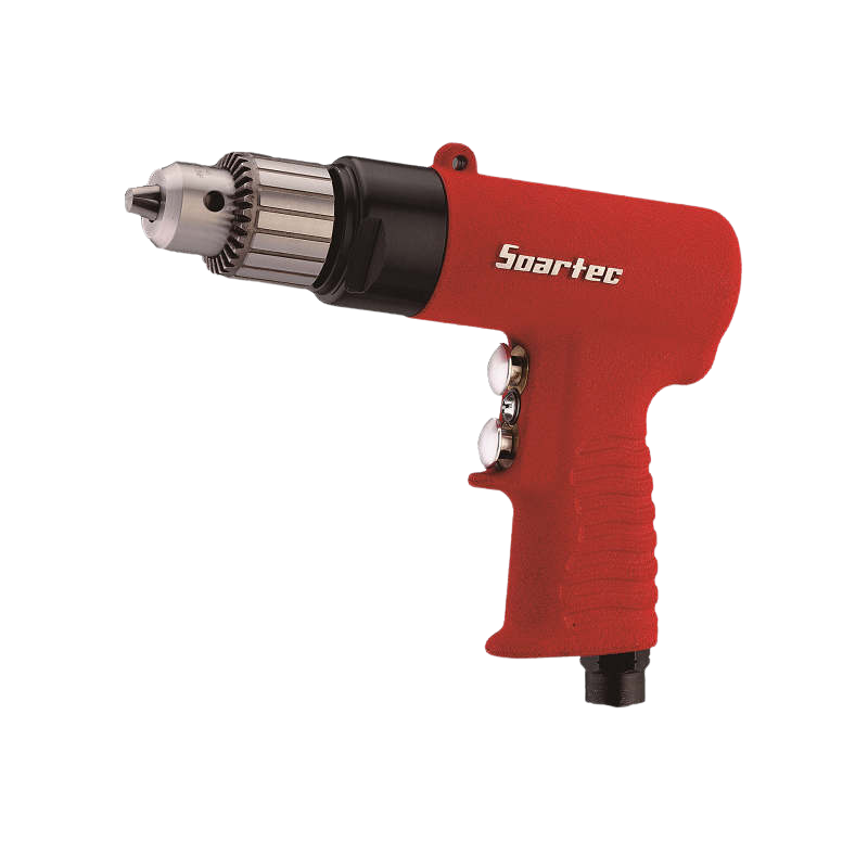 Pistol Grip Air Drill 3/8" | Reversible - Soartec® Industrial Tools