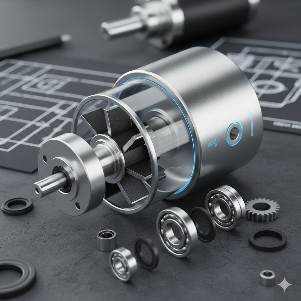 Powerless Spring Motor 4 Key Benefits of a Vane Spring Air Motor for Air Impact Wrench ...