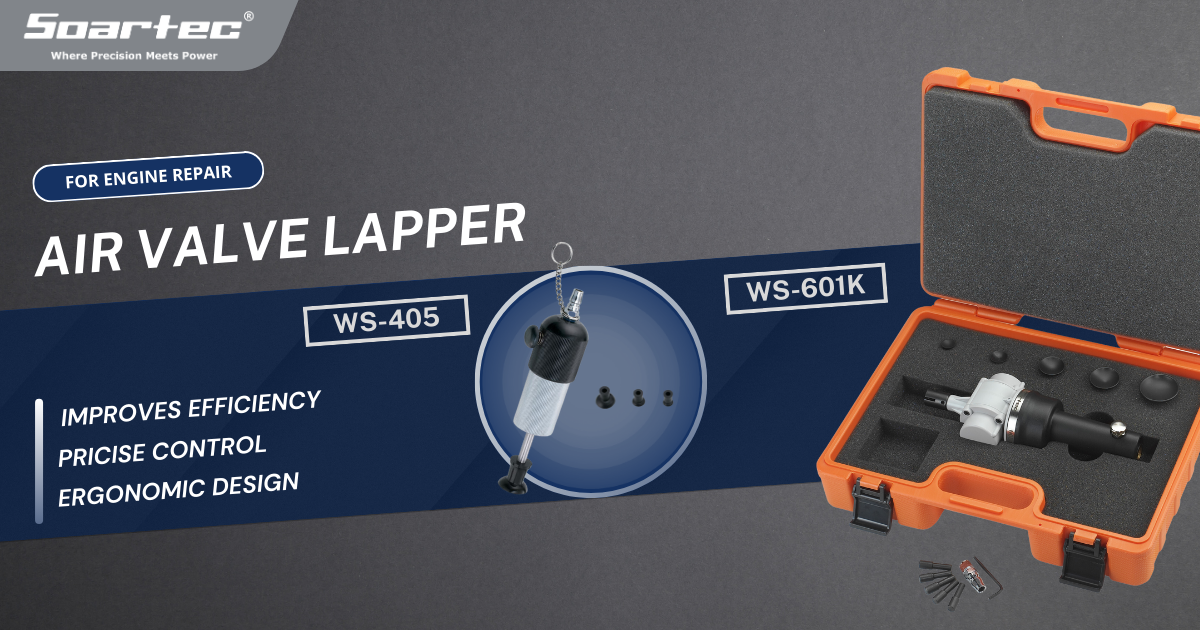 Air Valve Lapper | Soartec, a premier power tool manufacturer based in Taiwan.