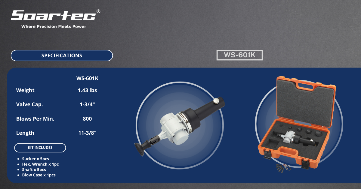 Air Valve Lapper | Soartec, a premier power tool manufacturer based in Taiwan.