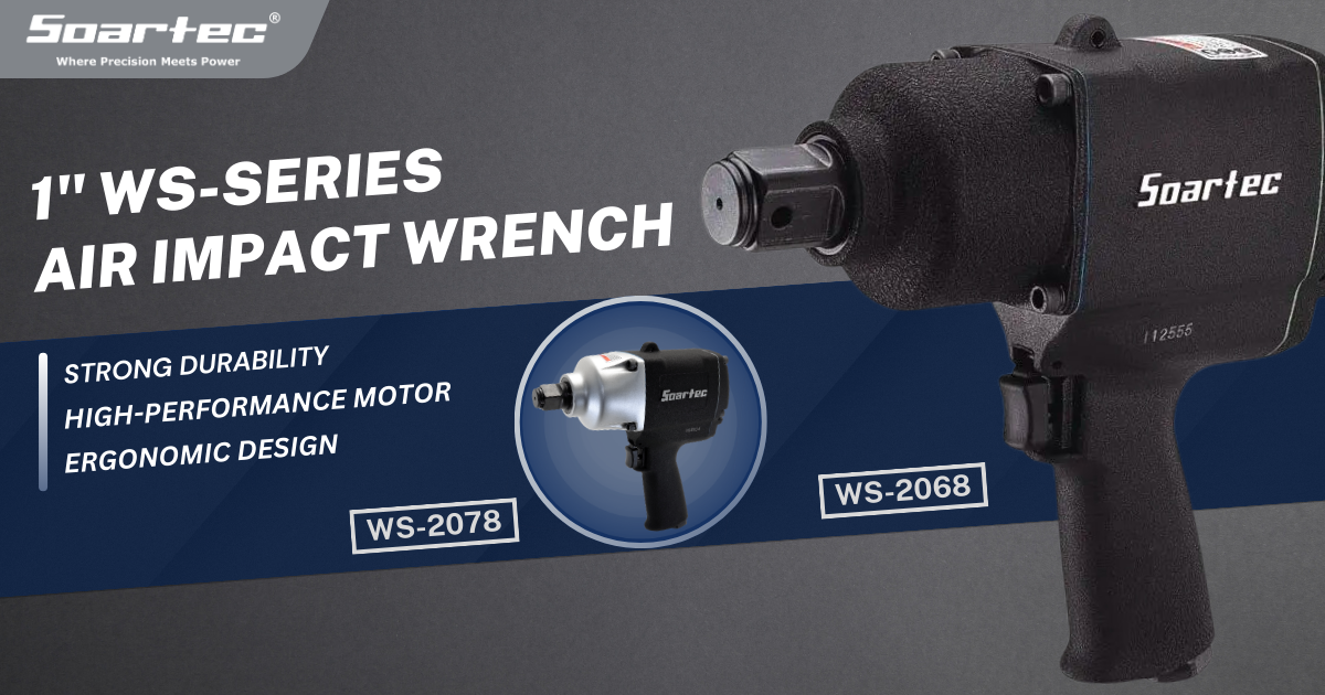 1″ Air Impact Wrench Soartec WS-2068 series / WS-2078 Series 