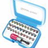Anti Cam-out Screwdriver Bit w/ Bit Holder Sets<span> - </span>Anti Cam Out Bits Set, 30 PCS 25mm Bits + 1PCS 65mm Bit Holder w/ Magnet