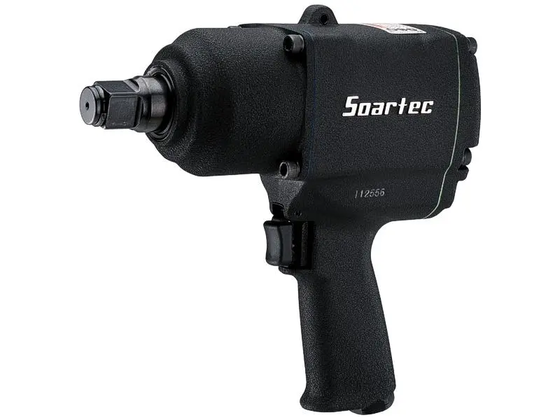 Different types of 3/4 inch air impact wrenches displayed, showcasing features and sizes.