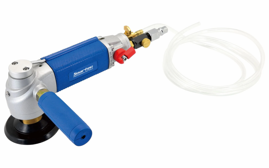 Soartec Air Water Sander, achieving professional-level results with minimal mess and maximum control.