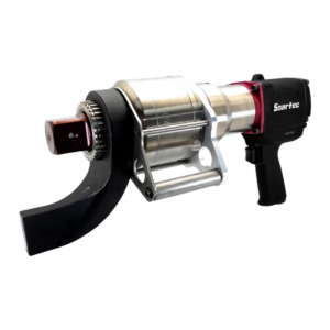 Pneumatic torque wrench is durable enough to endure harsh job site conditions. (Torque 950-5800 Nm)
