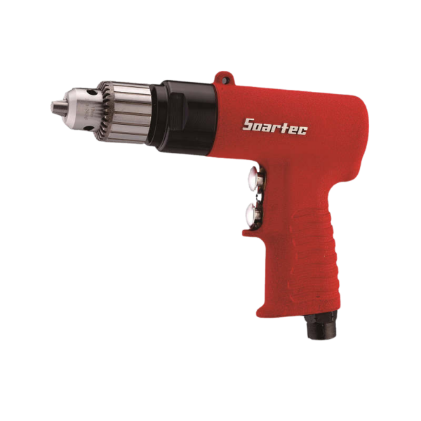 Pistol Grip Air Drill 3/8"- Reversible | Soartec, a premier power tool manufacturer based in Taiwan.