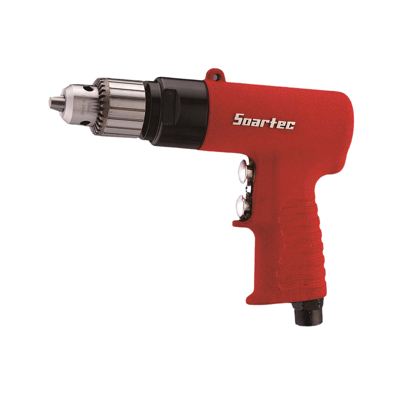 Pistol Grip Air Drill 3/8"- Reversible | Soartec, a premier power tool manufacturer based in Taiwan.
