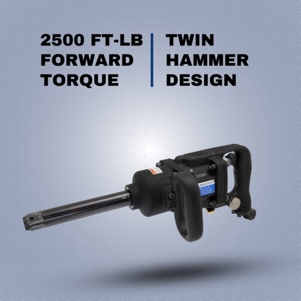air impact wrench 1" 2500 ft-lb